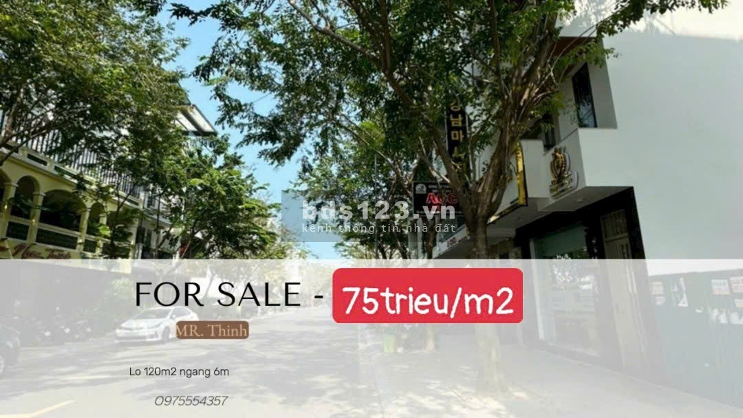 Bán lô đất nền khu ĐT VCN Phước Hải Tp Nha Trang. Nằm đường chính Bùi Thiện Ngộ, đường kinh doanh.