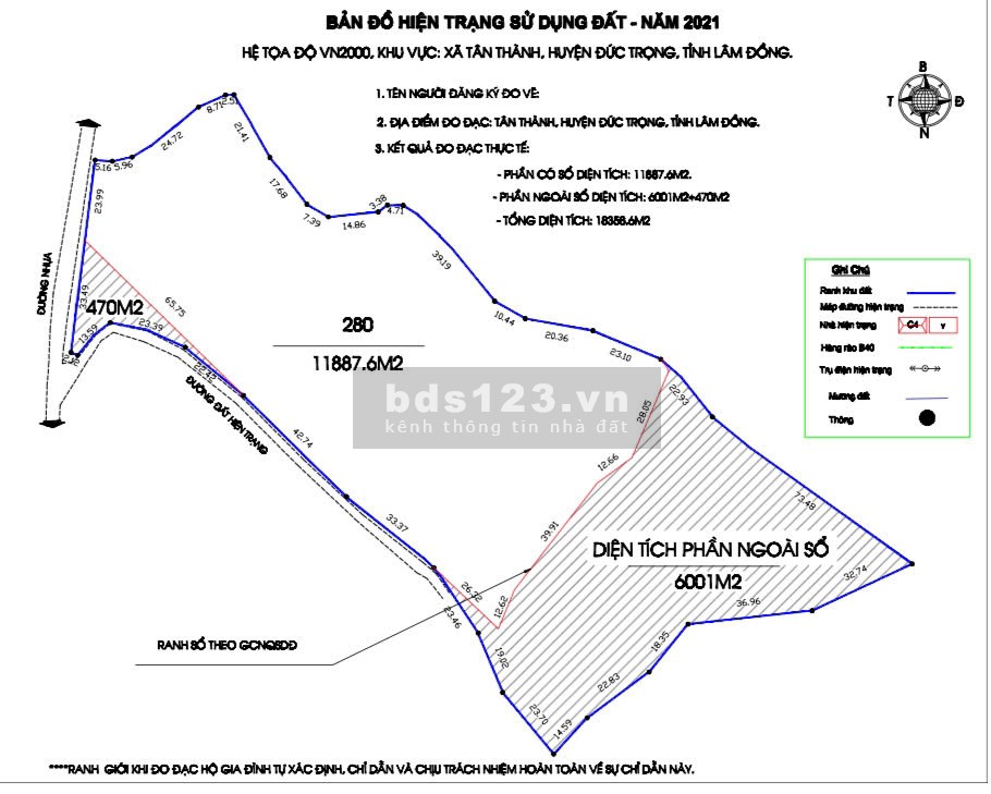 ĐẤT NỀN ĐÀ LẠT 11.887,6 m2 đã CÓ SỔ + TẶNG kèm 6000m2 ven suối