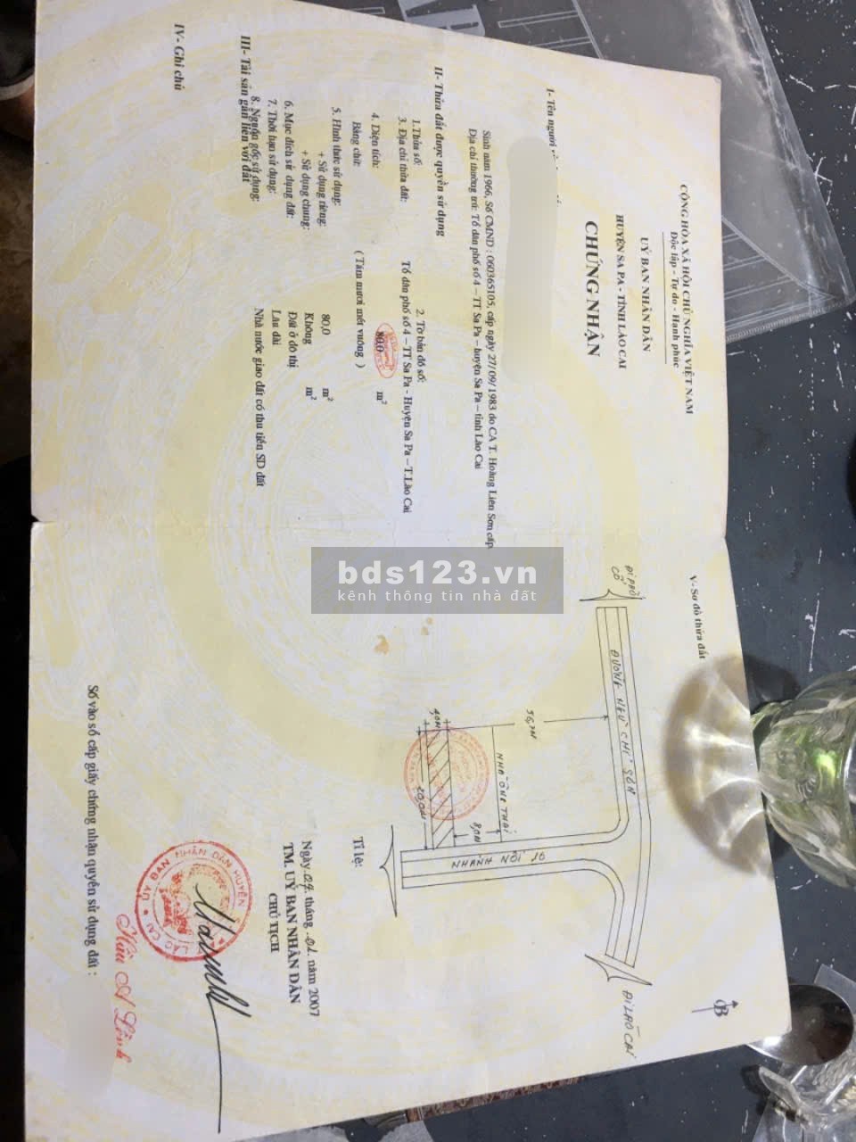 CẦN BÁN GẤP: ĐẤT TRUNG TÂM SAPA - ĐẤT FULL THỔ CƯ