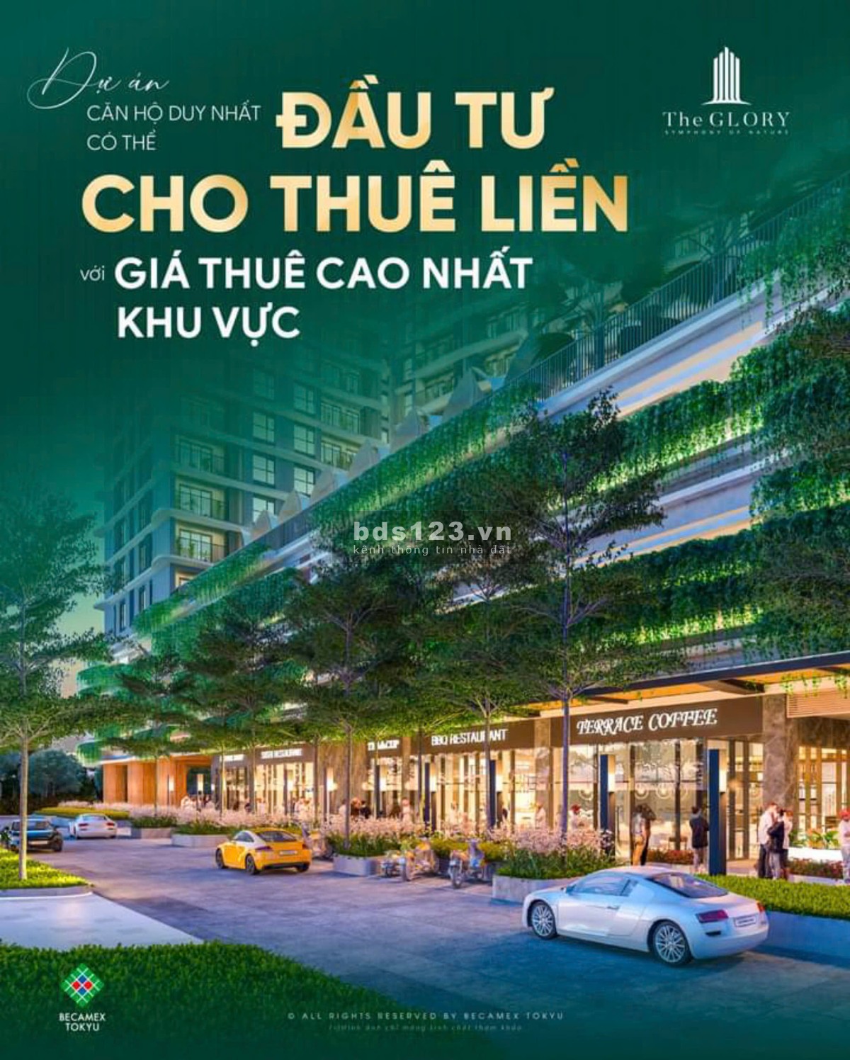 CĂN HỘ CAO CẤP MIDORI PARK THE GLORY TPM BÌNH