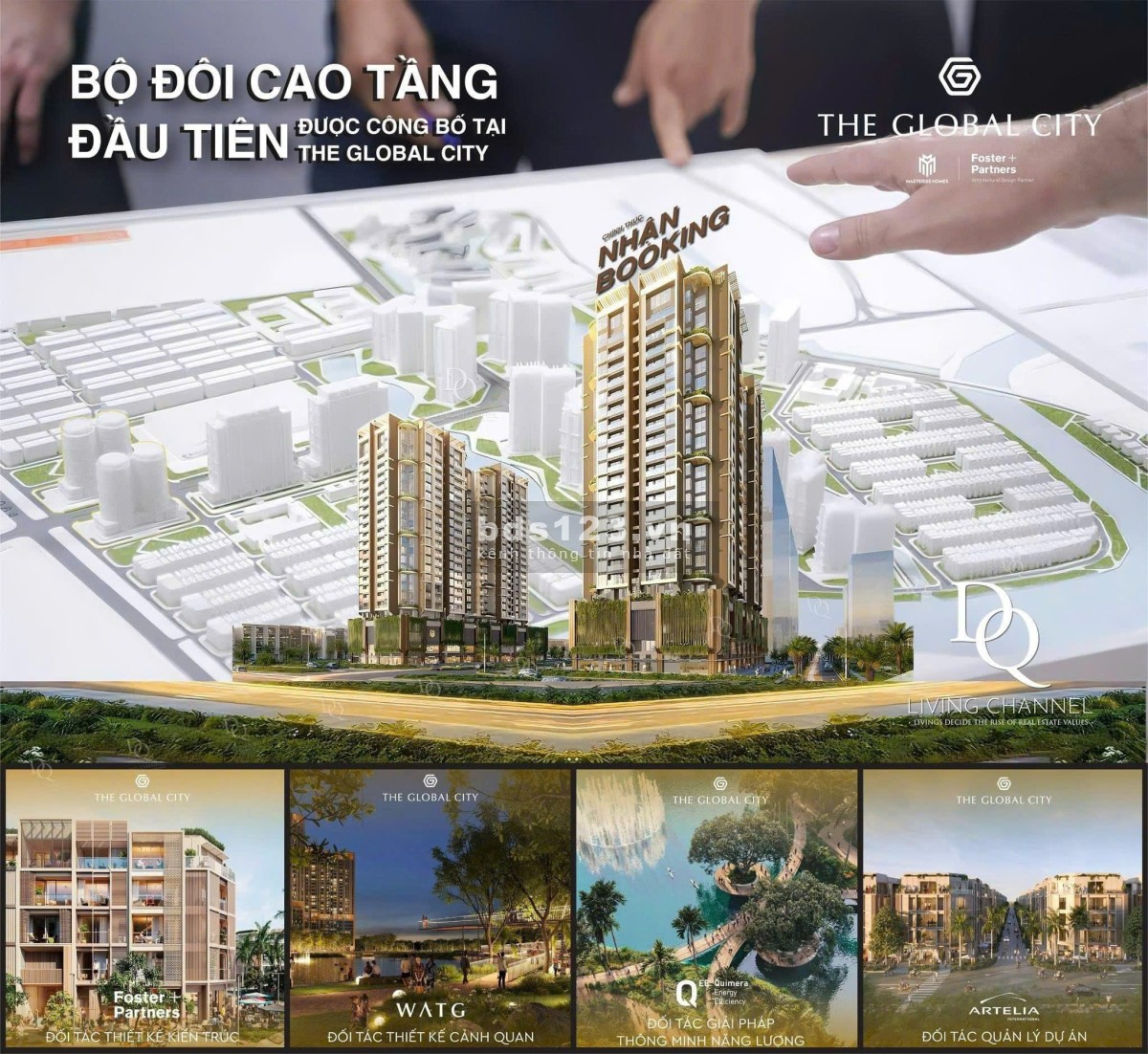 Nhận Booking bán căn hộ Global City - Mở bán đợt đầu tiên, 3 Block đẹp nhất. Giỏ hàng độc quyền