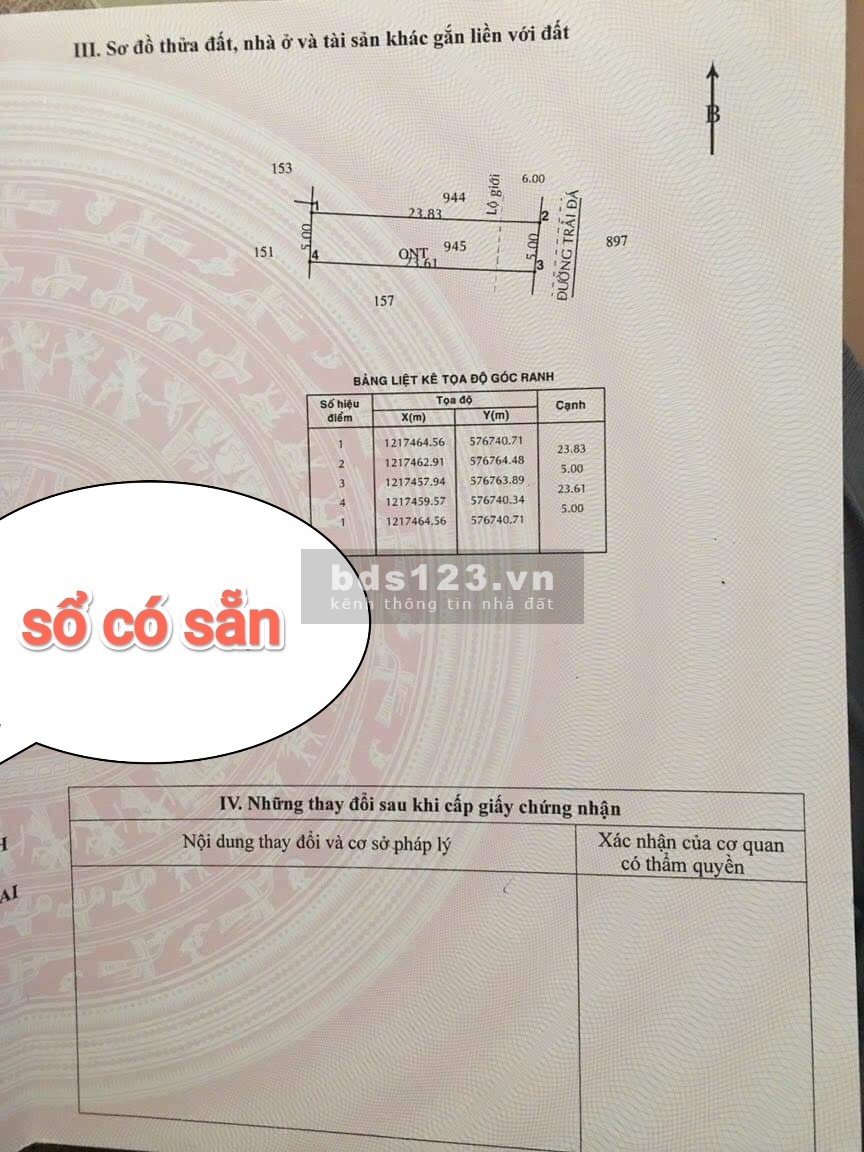 Chủ ngộp kẹt tiền cần bán gấp, vị trí đẹp. Giá rẻ