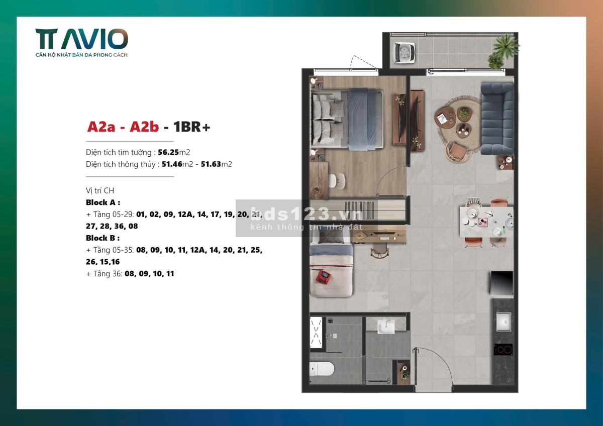 TT AVIO căn hộ của người nhật với mức giá BÌnh Dương