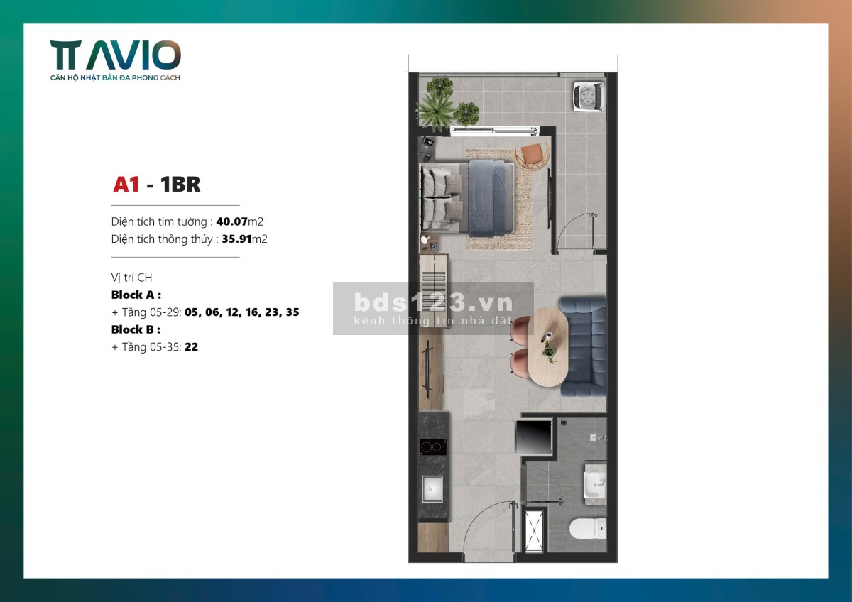 TT AVIO căn hộ của người nhật với mức giá BÌnh Dương
