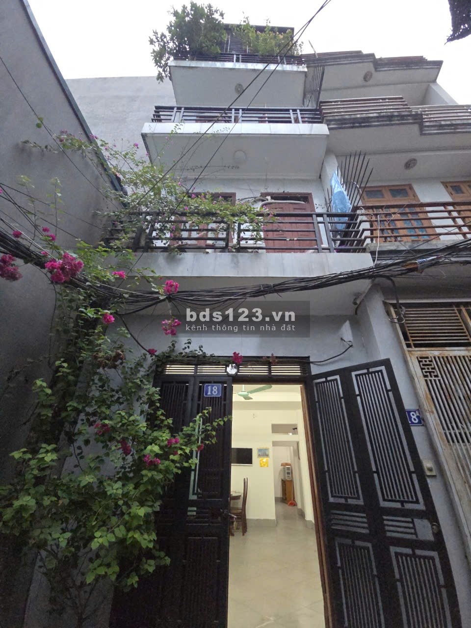 Nhà khu vực Nam Dư, phường Lĩnh Nam, sổ đỏ cc 39m2 xây 4 tầng 5 phòng ngủ
