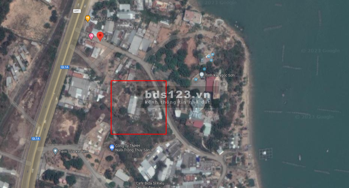 Bán Đất mặt tiền Nha Trang gần khu du lịch Long Phú, Đảo Khỉ 5trieu/m2