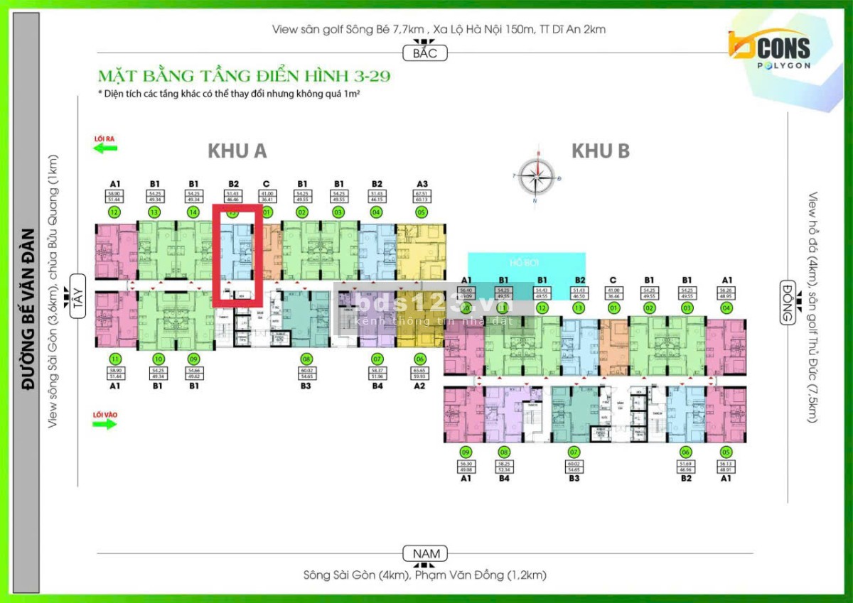 Căn Hộ Bcons City 2PN 2WC, Cam Kết Thuê 14Tr/Tháng, Ân Hạn Gốc Lãi Suất 12 Tháng, Cuối Năm Nhận Nhà