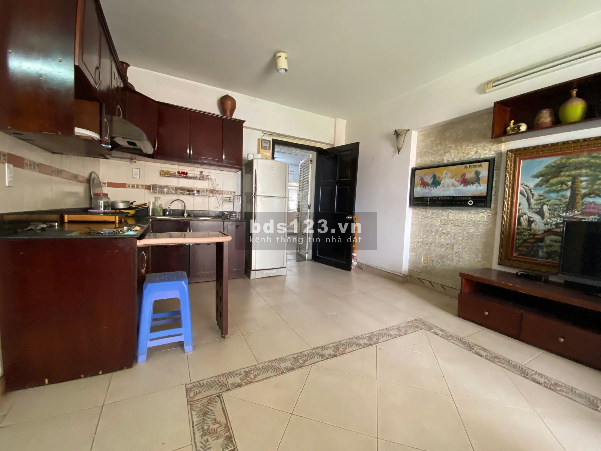 Chung cư A2 Vũ Huy Tấn, Bình Thạnh: 76m2, 2p ngủ, NT, 9,5tr/th