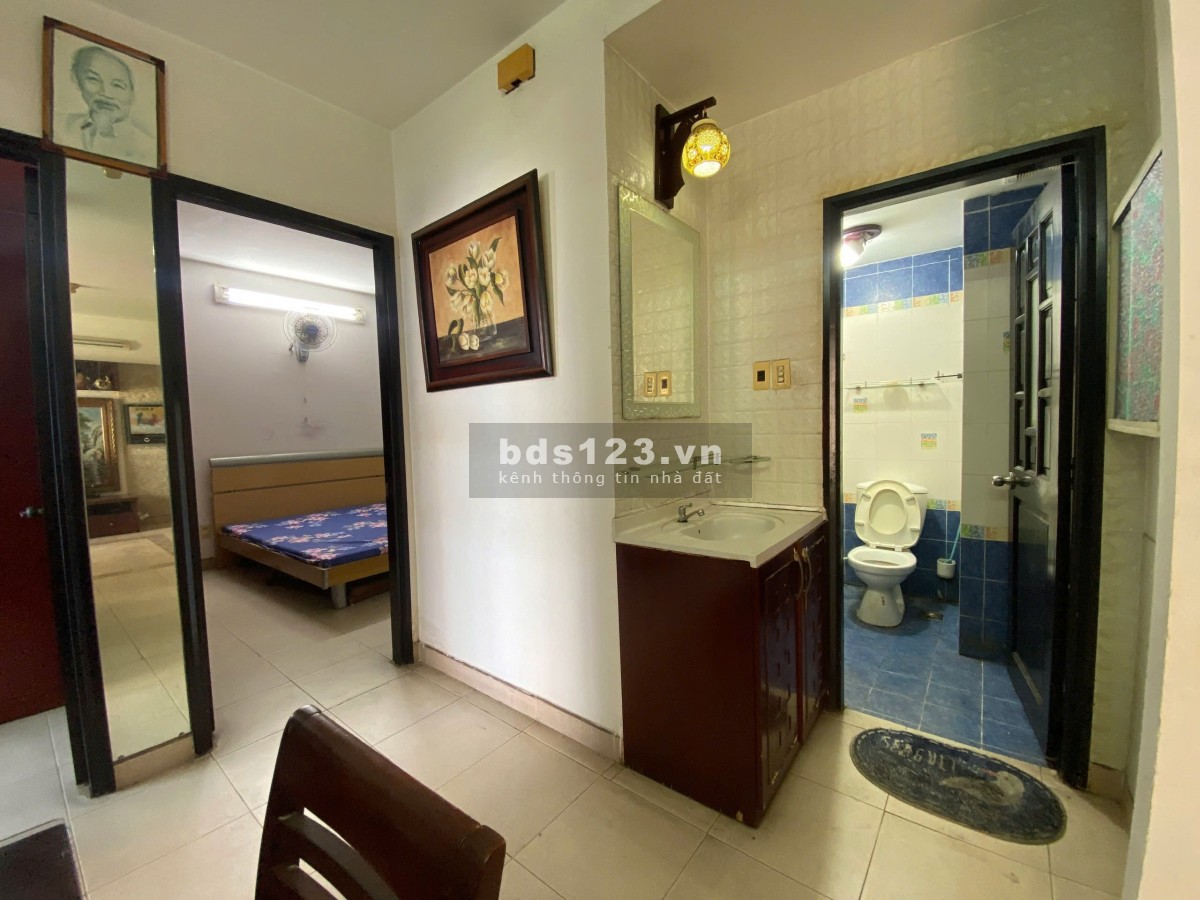 Chung cư A2 Vũ Huy Tấn, Bình Thạnh: 76m2, 2p ngủ, NT, 9,5tr/th