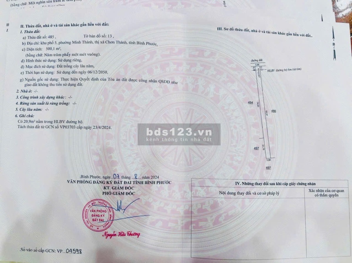Bán Đất Chơn Thành SỔ SẴN & GIÁ TỐT