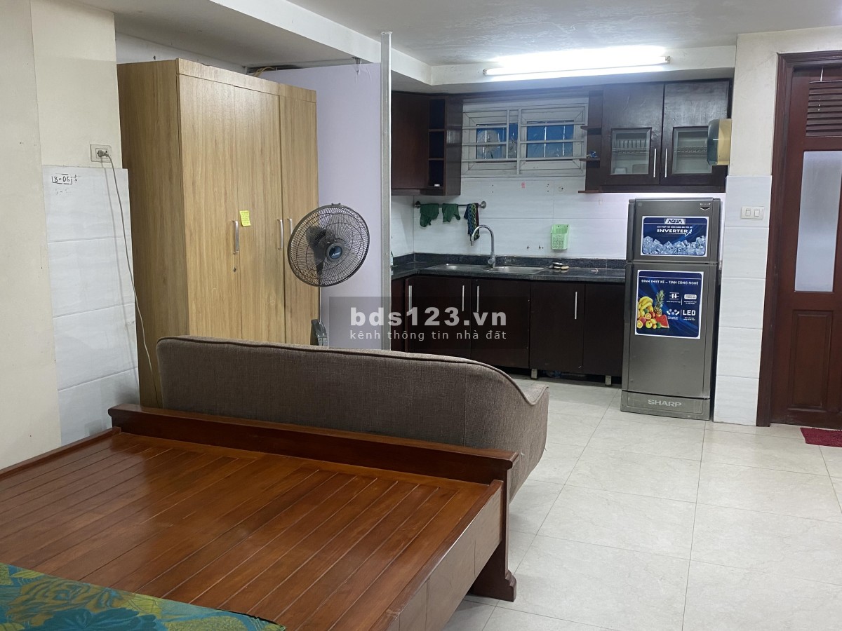 Chính Chủ Cho Thuê Căn Hộ 1 PN 45m2 Giá Ưu Đãi Chỉ Còn 4.5 Triệu/Tháng. Đc: Cát Linh, Đống Đa
