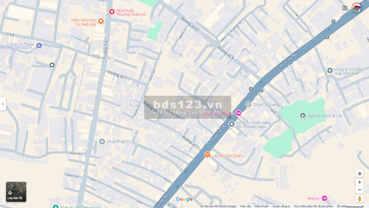 Đất khu dan cư gần cầu vượt Linh Xuân Thủ Đức 3.8tỷ/67m2.
