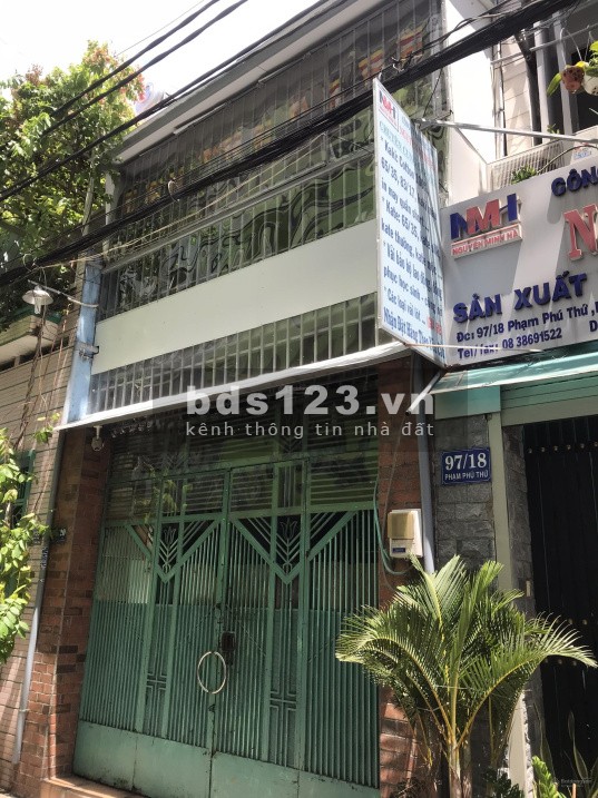 Bán nhà riêng chợ Vải tại số 97 Phạm Phú Thứ, quận Tân Bình, mẫu hình đầu tư bất động sản lãi kép