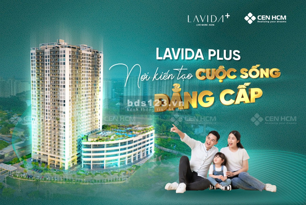 Bán căn hộ Lavida plus Q7, vị trí toạ lạc giữa đường Nguyễn Văn Linh và Nguyễn Hữu Thọ.