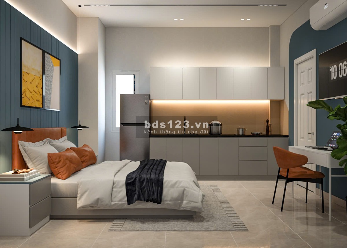 Studio mới chưa bóc seal ban công thoáng full NT Q8 gần cầu chữ Y đường Dương Bá Trạc