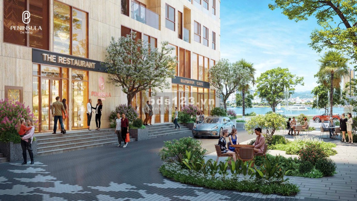 Căn hộ Peninsula Đà Nẵng, giá từ 350 triệu, chiết khấu 15%, sở hữu lâu dài, nội thất hiện đại