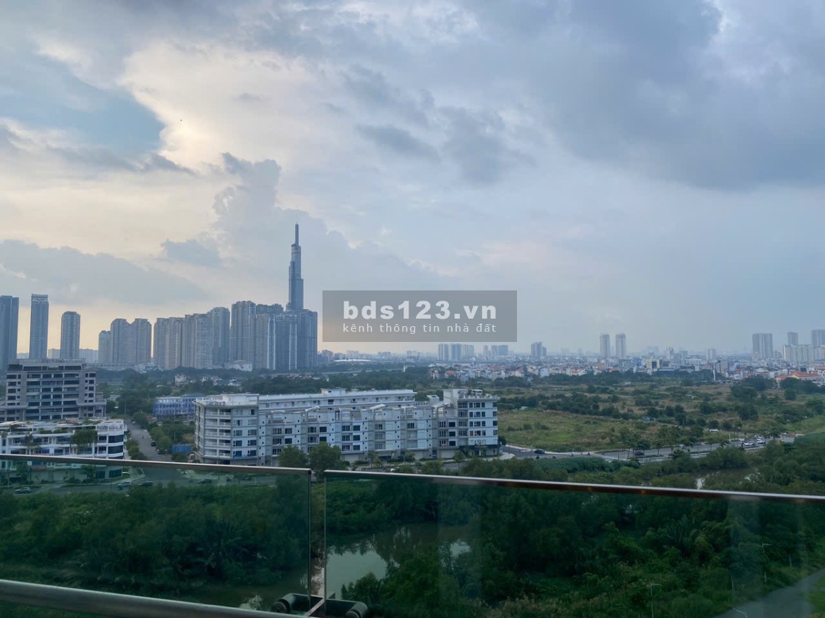 Thuê căn hộ ko nội thất hiếm hoi tại Sadora Sala Thủ Thiêm 3PN, 113m2, View Landmark, Giá 27tr