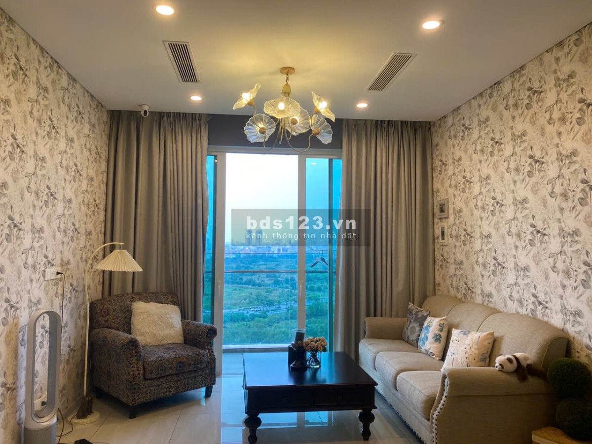 Thuê căn hộ ko nội thất hiếm hoi tại Sadora Sala Thủ Thiêm 3PN, 113m2, View Landmark, Giá 27tr