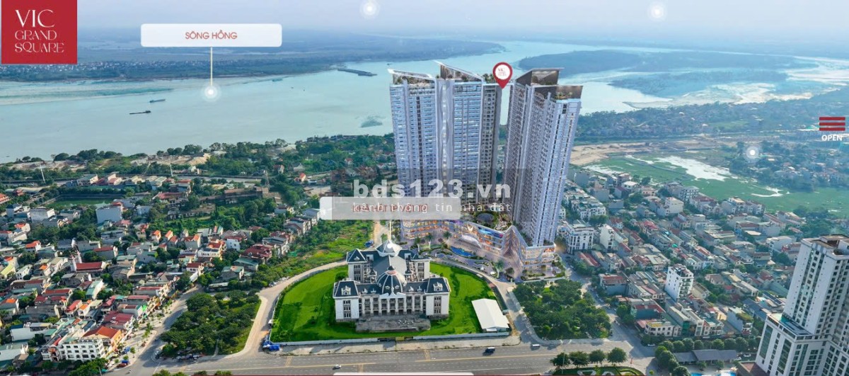 Mở bán căn hộ cao cấp tiêu chuẩn 5 sao Vic Grand Square - Việt Trì