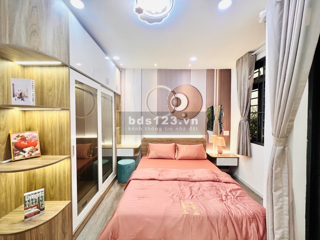 VIP ĐẸP LUNG LINH NGUYỄN VĂN KHỐI P9 GÒ VẤP, THÔNG SỐ CHUẨN 4X15, 3 TẦNG FULL NỘI THẤT, GIÁ 6,8 TỶ