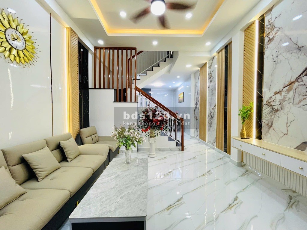 PHẠM VĂN CHIÊU PHƯỜNG 14 GÒ VẤP, HẺM XE HƠI THÔNG, 54M2, 2 LẦU, GIÁ 5,3 TỶ