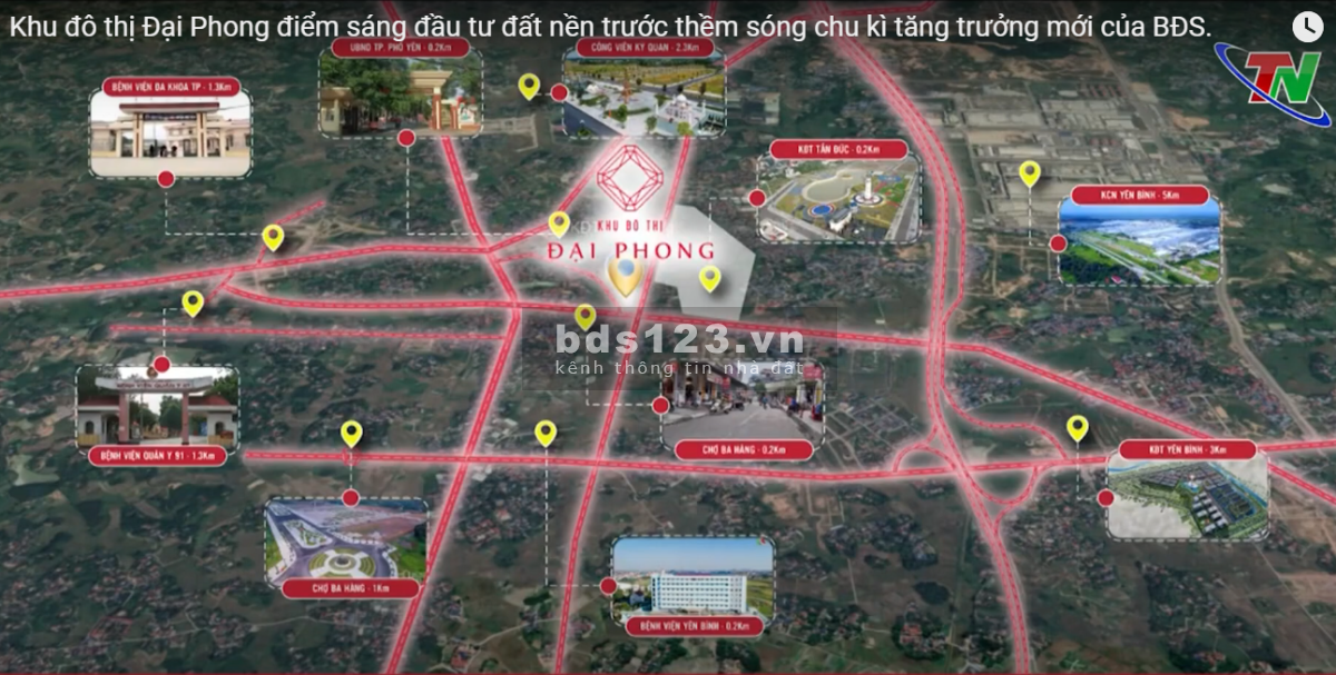 ĐẤT NỀN giá trị VÀNG - Khu đô thị Đại Phong - Chỉ từ 25tr/m2