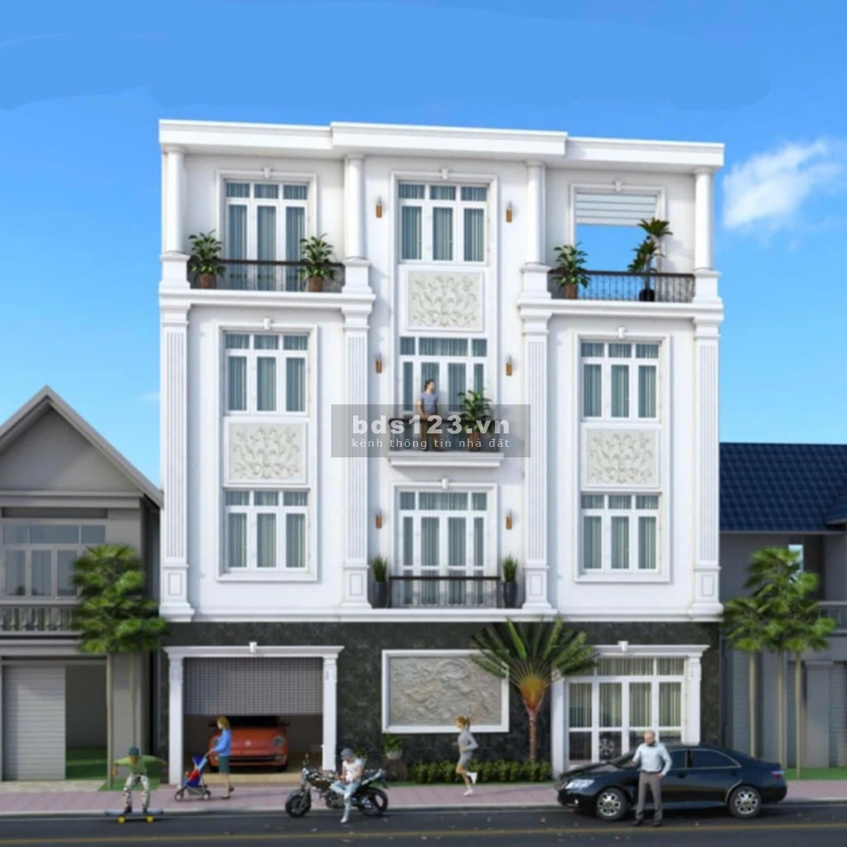 Bán nhà đẹp 1 trệt 3 lầu đường Nam Kỳ Khởi Nghĩa, Vũng Tàu.gần bến xe, gần chợ hẻm hơn 4m oto thông.