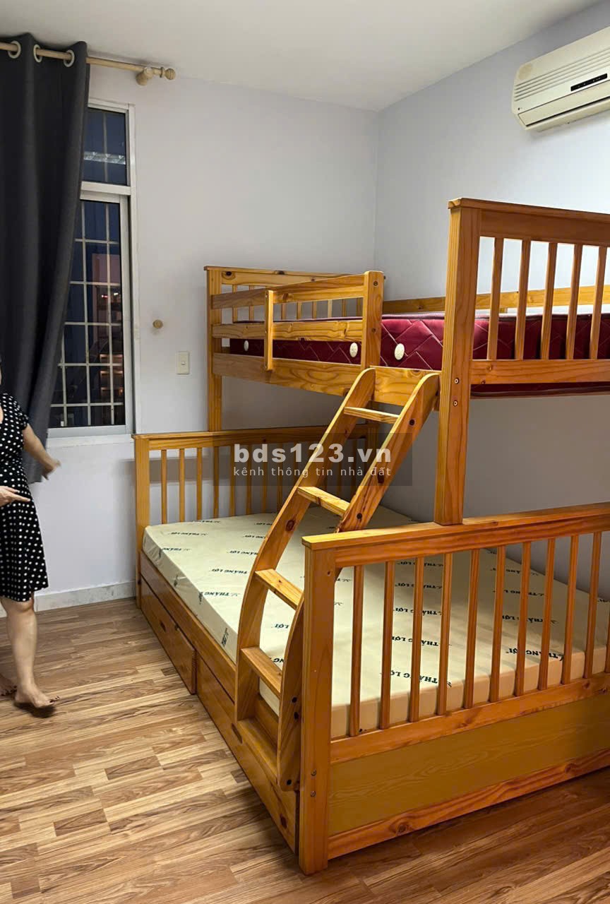 Chung Cư Mỹ Vinh, Nguyễn T Minh Khai, Quận 3: Rộng 85m2, 2p ngủ, NT, 16tr