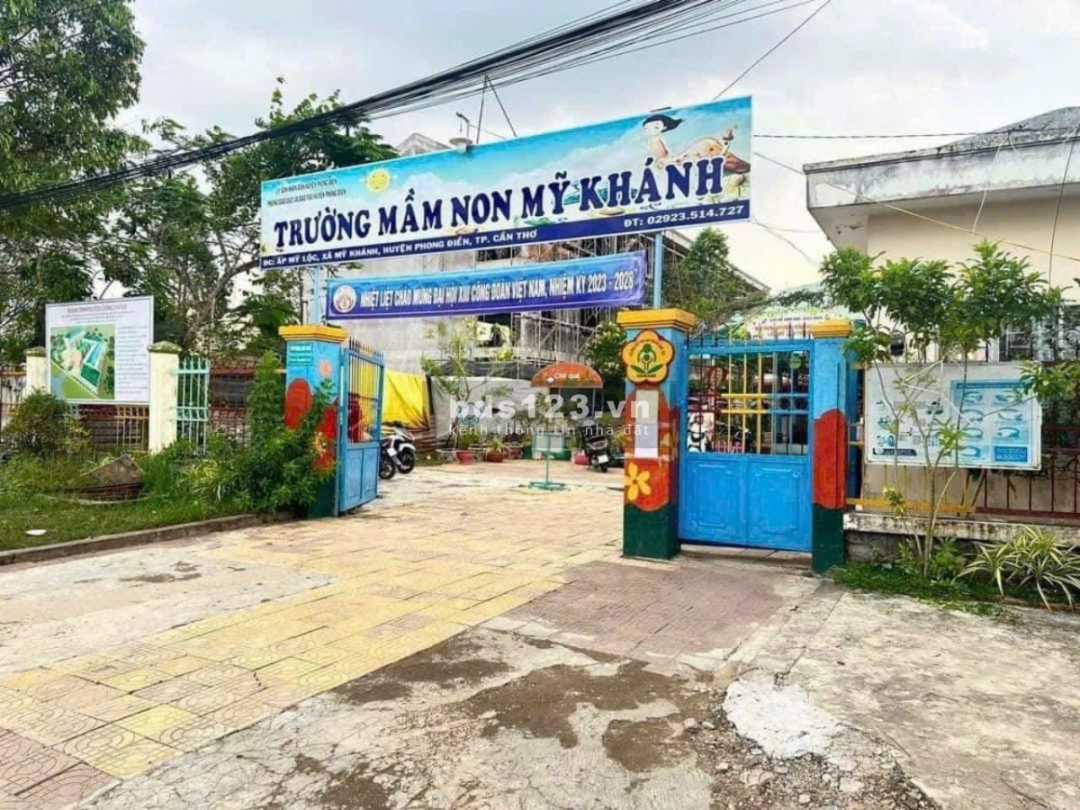 Nền đẹp xây trọ DS3 khu TĐC Mỹ Khánh, Phong Điền, Cần Thơ