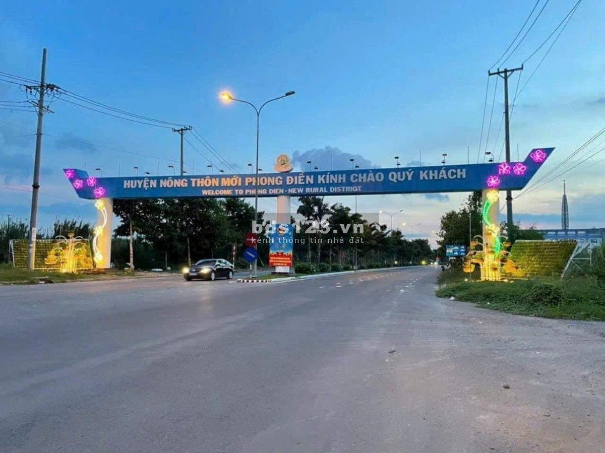 Nền đẹp xây trọ DS3 khu TĐC Mỹ Khánh, Phong Điền, Cần Thơ