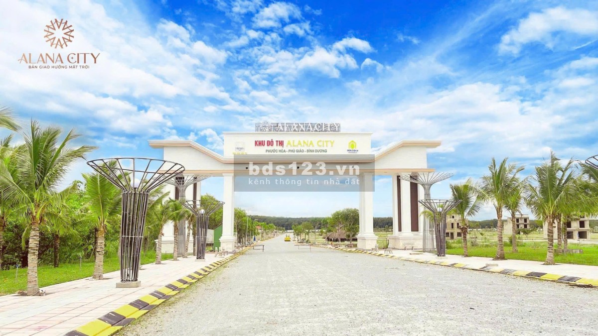 Booking hôm nay sở hữu ngay lô đất đẹp nhất dự án chỉ từ 368 Triệu tại ALANA City - Phú Giáo