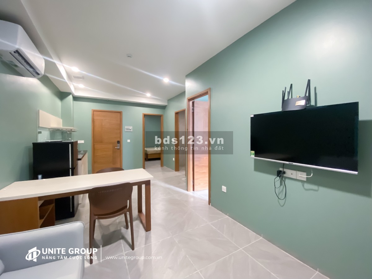 2 PN hiện đại có máy giặt riêng ban công rộng Q7