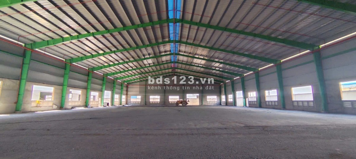 Cho thuê 6600m2 XƯỞNG mới KCN Hải Sơn, Đức Hòa, Long An, Gía :…
