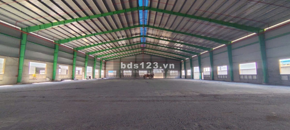 Cho thuê 6600m2 XƯỞNG mới KCN Hải Sơn, Đức Hòa, Long An, Gía :…