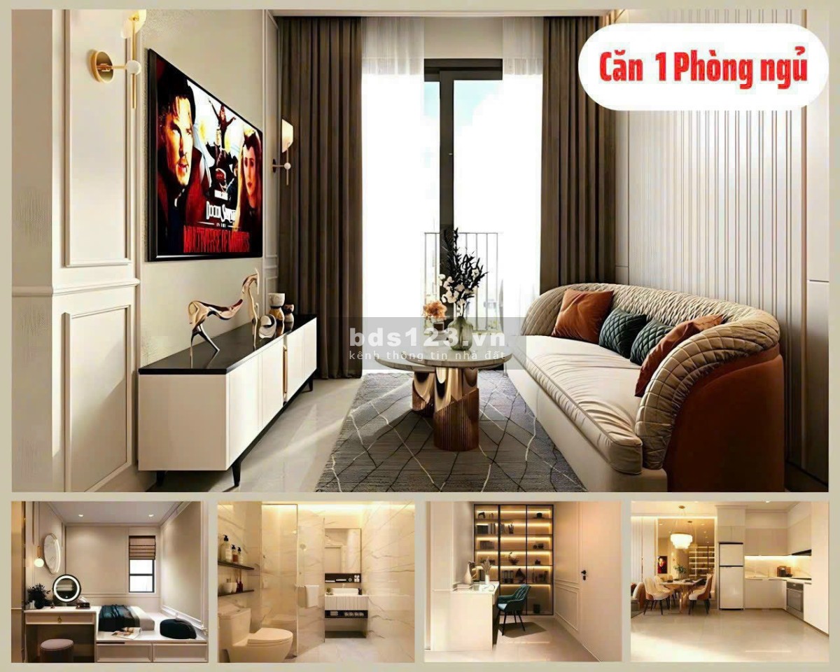Căn hộ đẹp giáp Sài Gòn cách khu công nghiệp Vsip 1 chỉ 10 phút