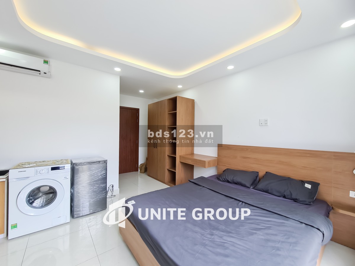 Căn Hộ Studio đầy đủ nội thất cửa sổ ban công ở gần Nguyễn Văn Đậu - gần Chợ Bà Chiểu, Bình Thạnh.