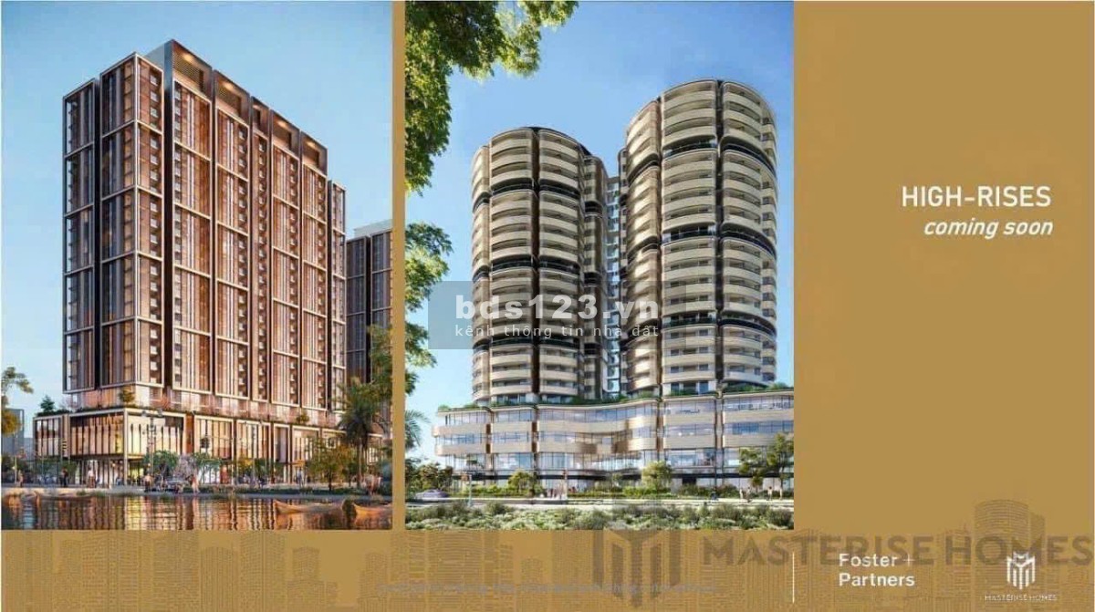 Căn hộ Masteri Grand View Quận 2, giá chỉ từ 100tr/m2