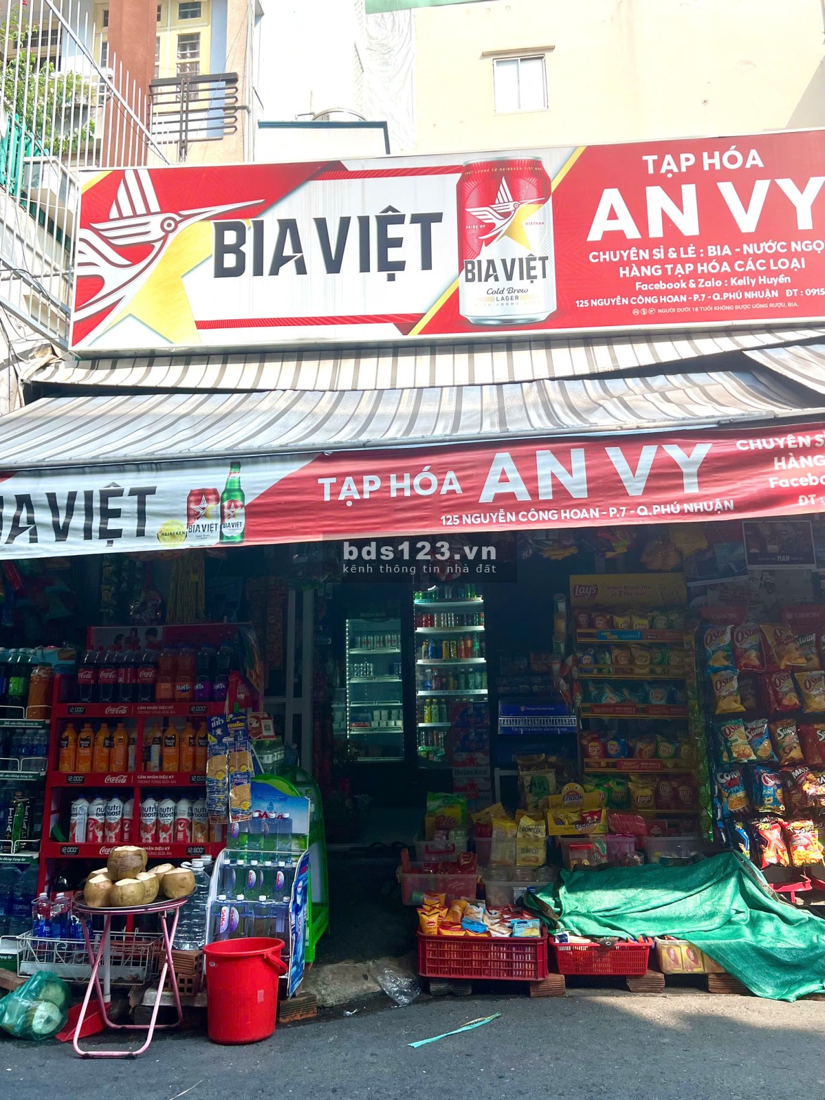 Cho thuê mặt bằng kinh doanh 125 đường Nguyễn Công Hoan, già 8 triệu, DT 25M2 (Không bán đồ ăn)
