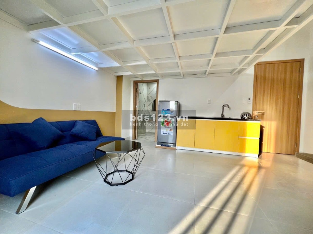 Phòng có gác Phan Văn Trị, DT >20M2, full nội thất, giá chỉ 4 triệu