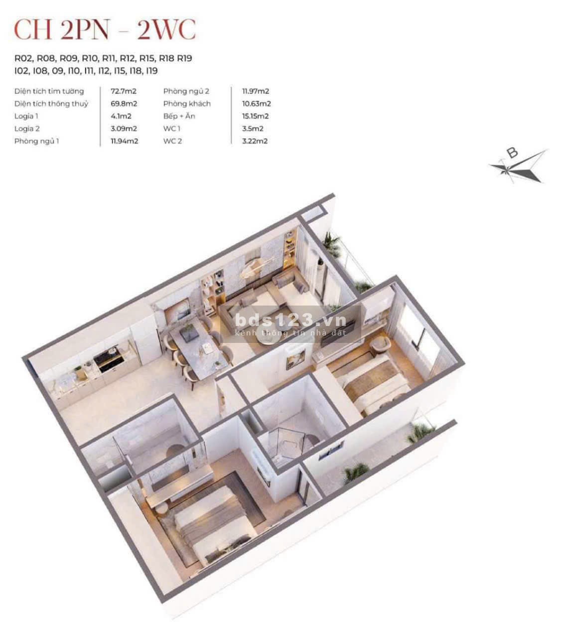 Căn hộ cao cấp Vic Grand Square Việt trì Phú Thọ giá chỉ 1.1 tỷ