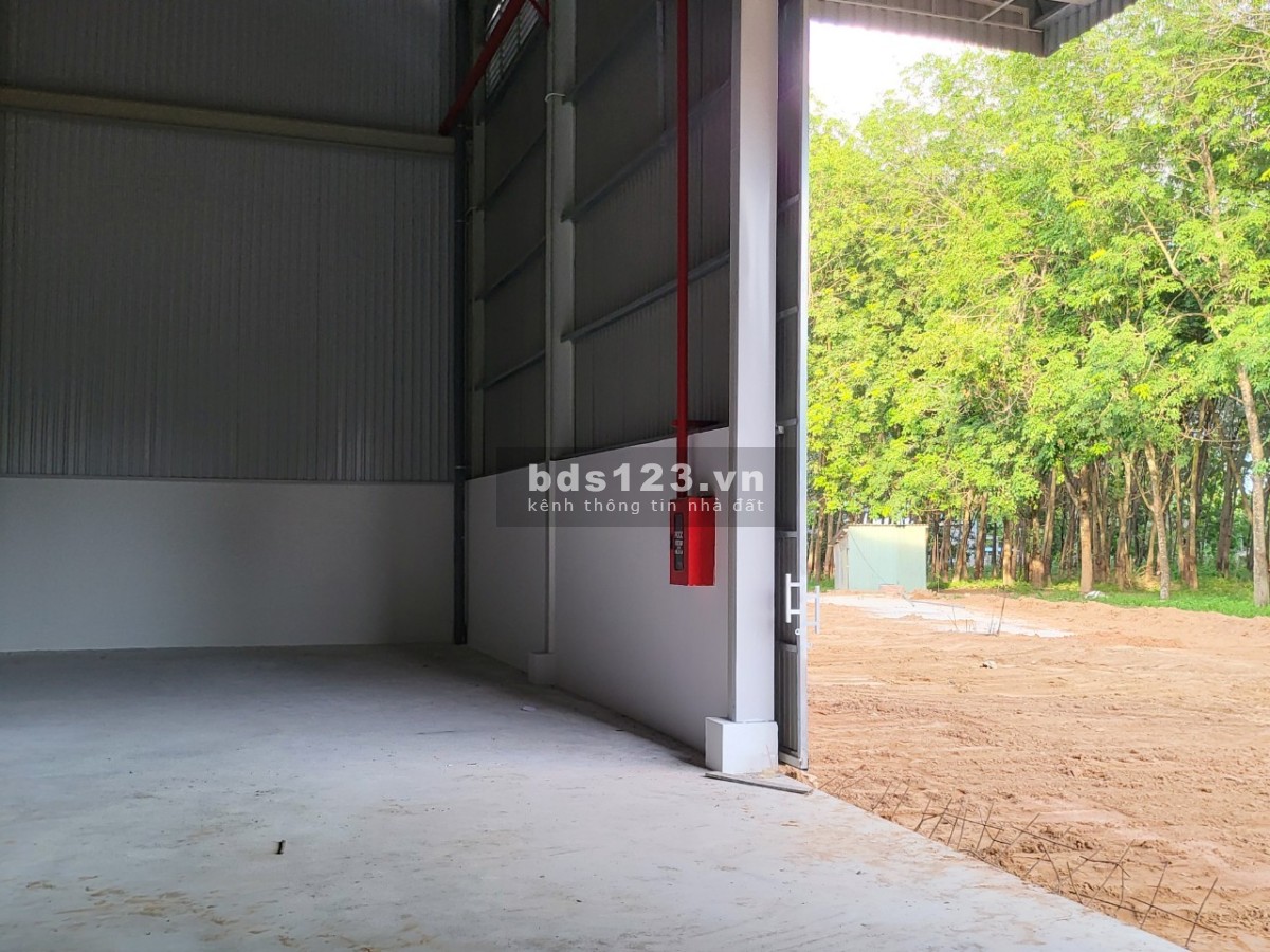 Cho thuê 2800m2 XƯỞNG 100% mới Tân Uyên Bình Dương Gía: 220 triệu/tháng, PCCC tự động, đường cont