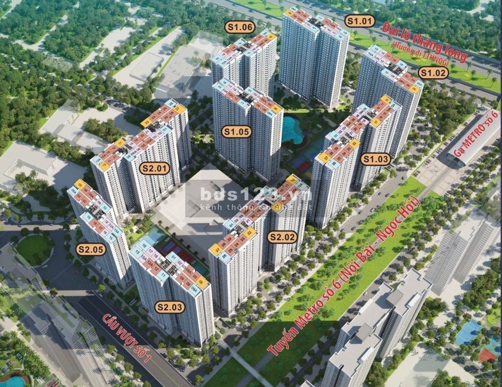 Cần chuyển nhượng Căn Hộ 1pn+ tại S2.01 Vinhomes Smart City, Tây Mỗ, Quận Nam Từ Liêm, Hà Nội