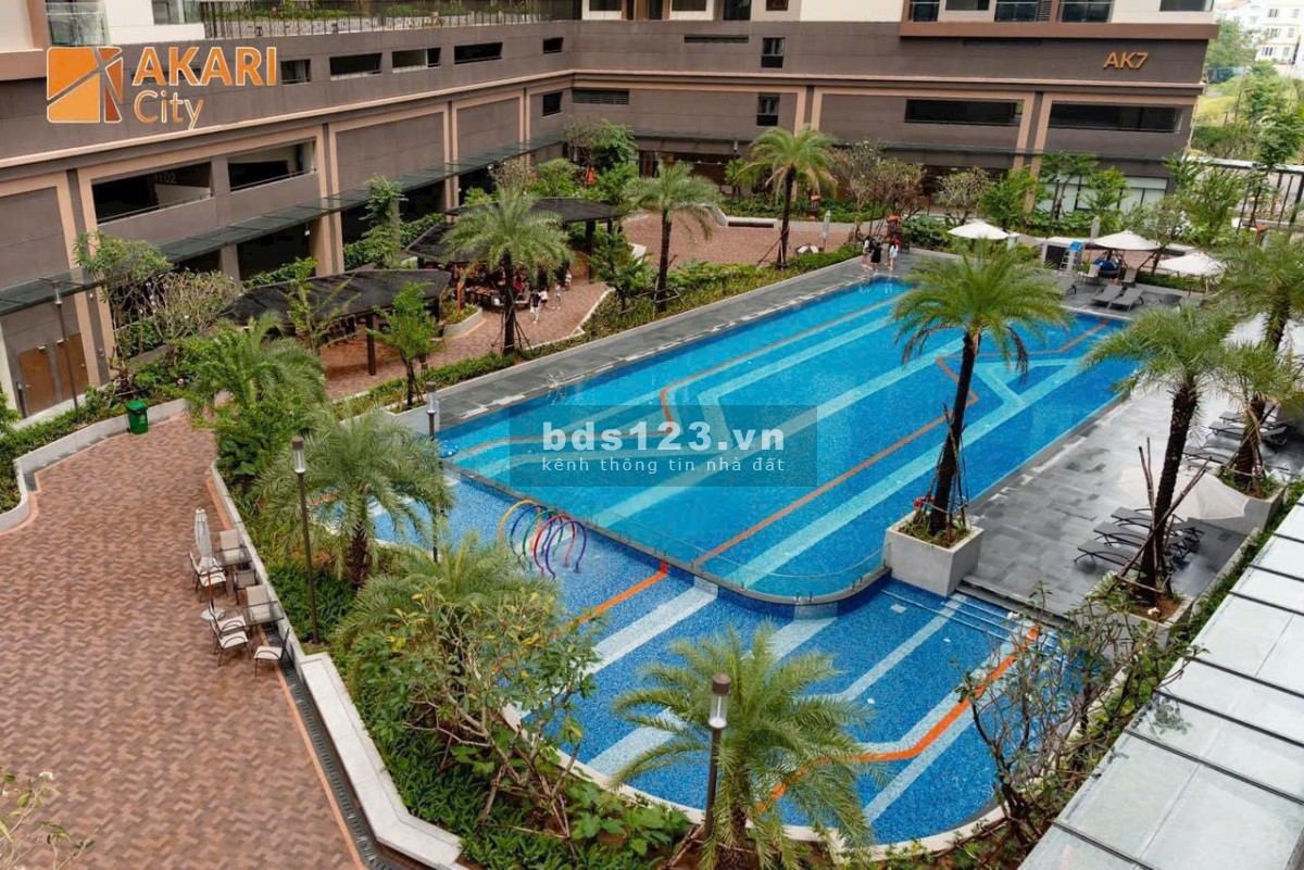 Cho thuê căn hộ Akari mới 100% DT 63m2 2PN Full nội thất cơ bản