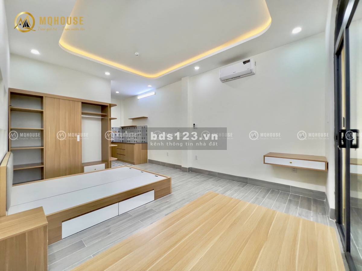 Đối diện Lotte Mart Tân Bình, studio full nội thất ban công rộng