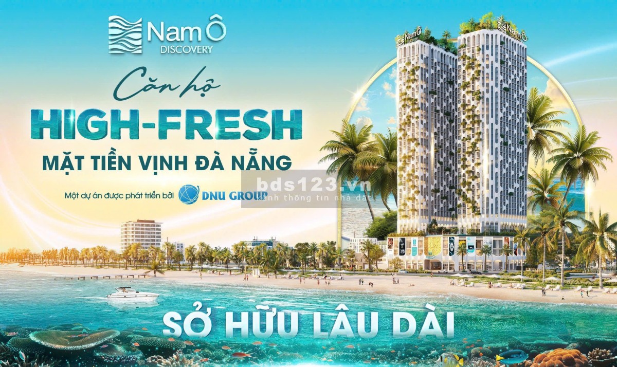 Căn Hộ Đẳng Cấp Vịnh Tỷ Phú - Nam Ô Discovery – Sở Hữu Lâu Dài – Giá Chỉ Trên 3 Tỷ/Căn.