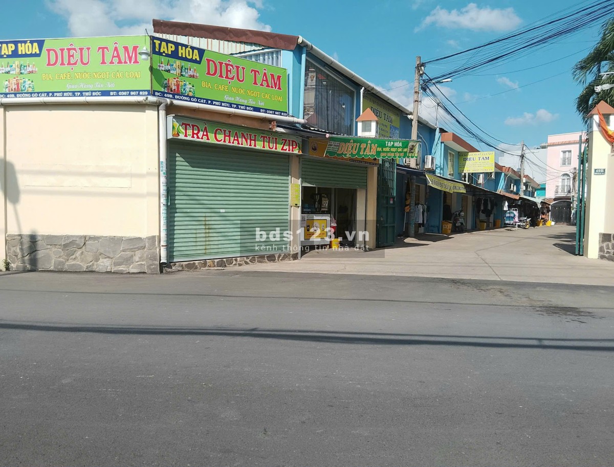 Nhà trọ 2 mặt tiền Gò Cát, phú hữu, quận 9, 17.5tỷ/372m2.