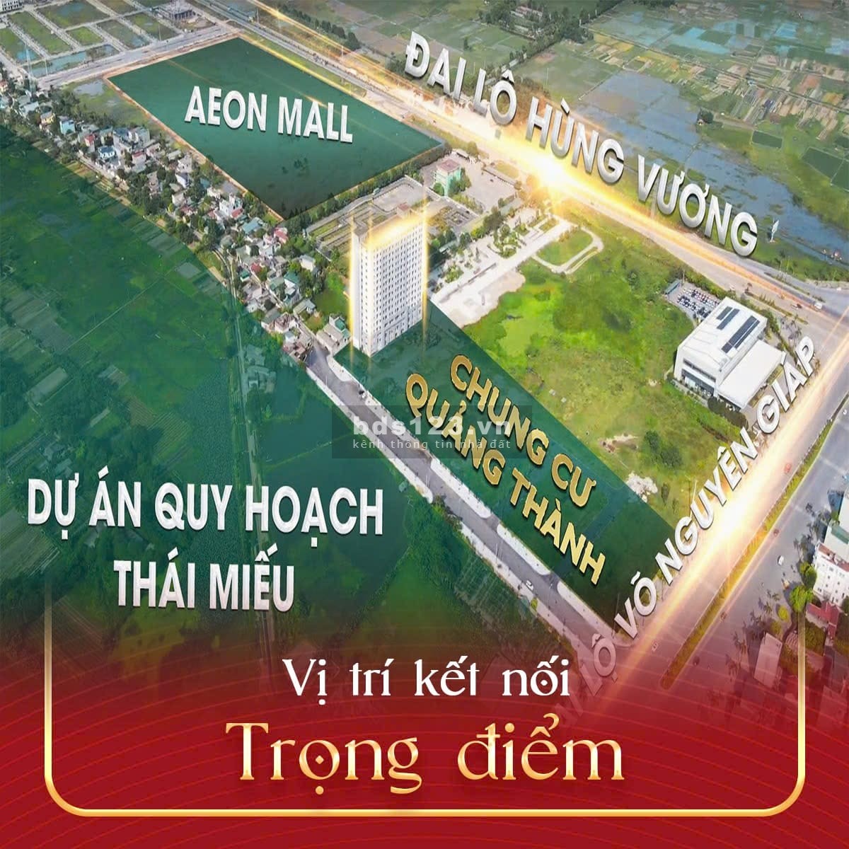 Chung cư Quảng Thành Cơ hội sở hữu nhà mơ ước ngay cạnh AEON Mall!