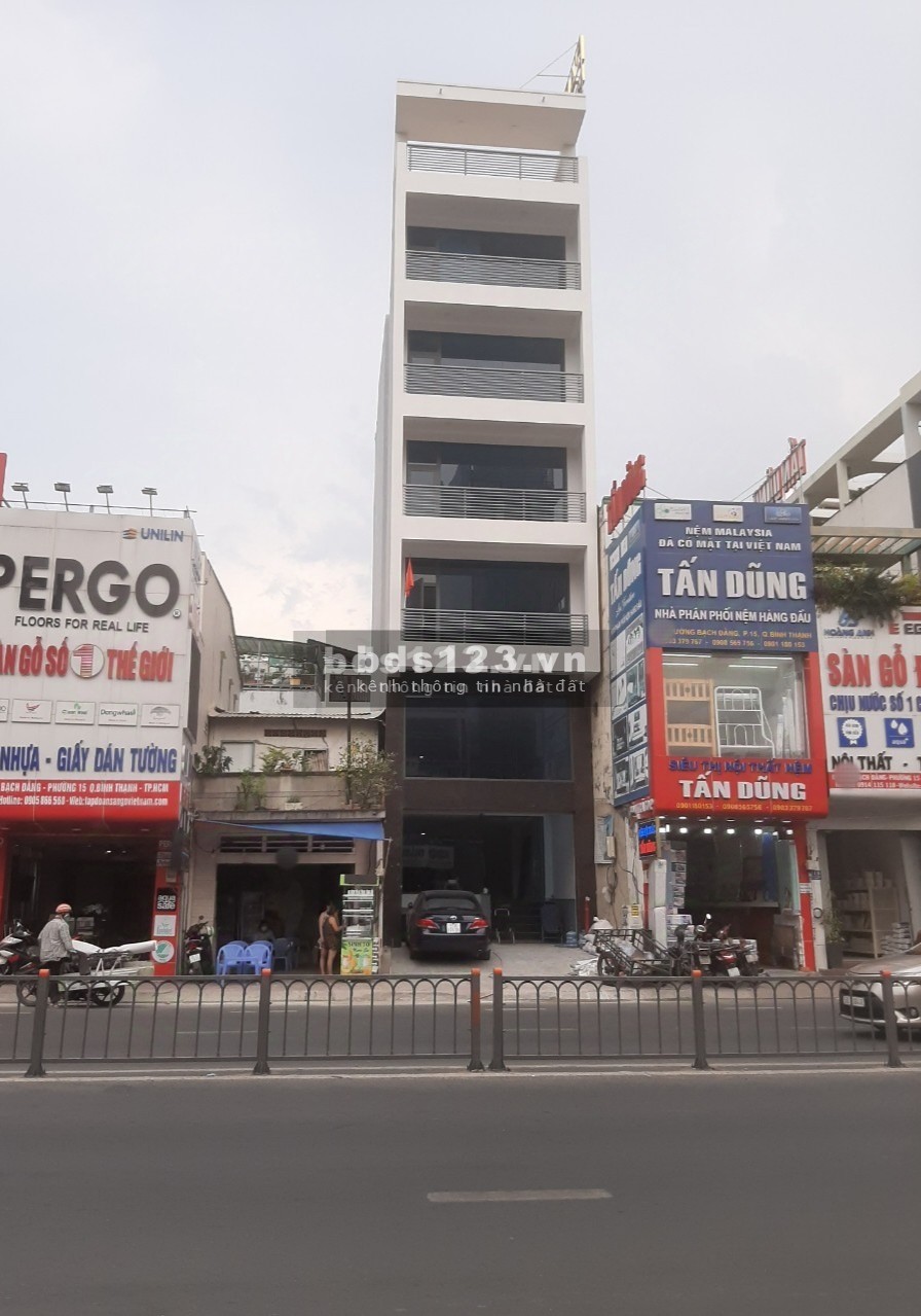 Bán gấp building tương lai hầm 8 tầng tọa lạc tại con đường chính liên quận Bạch Đằng