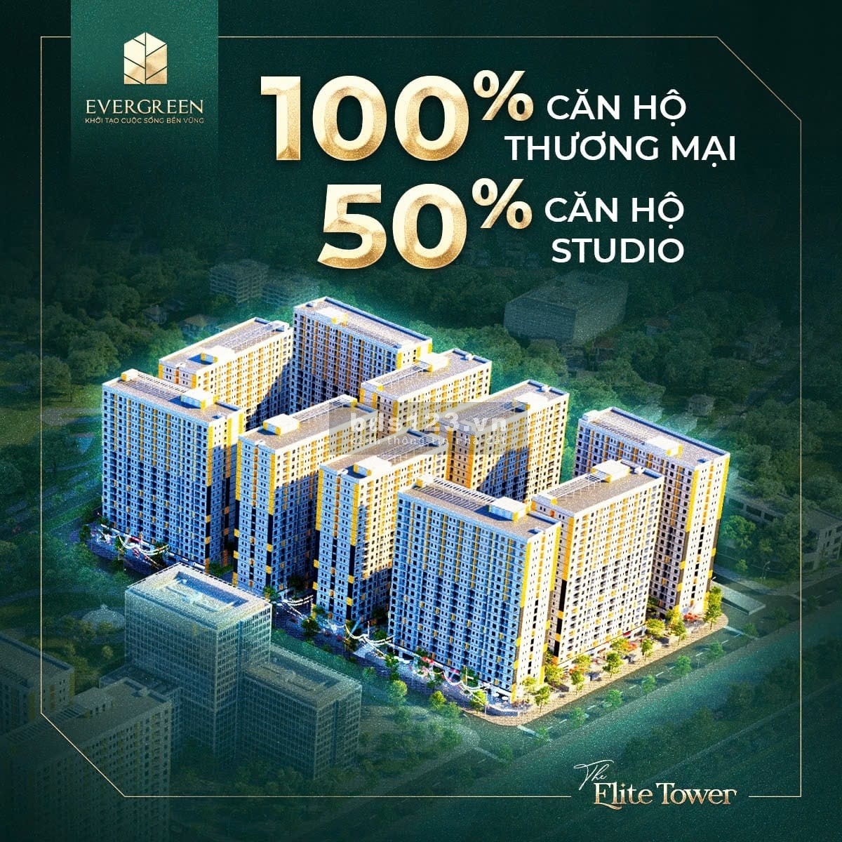 Suất đầu tư chỉ từ 400 triệu - sở hữu CĂN HỘ DÒNG TIỀN tại toạ độ vàng liền kề 5 KCN lớn