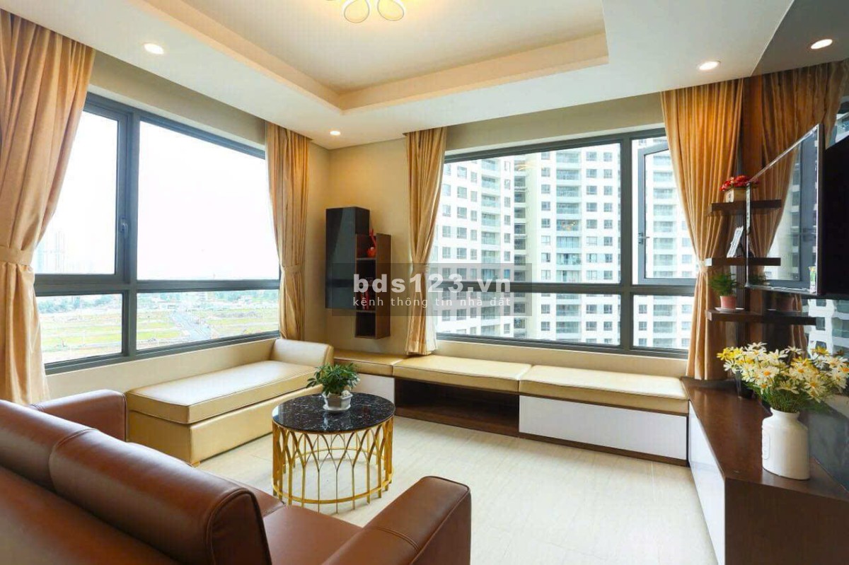 Cho thuê CH 2PN Đảo Kim Cương full nội thất view sông 25tr/tháng